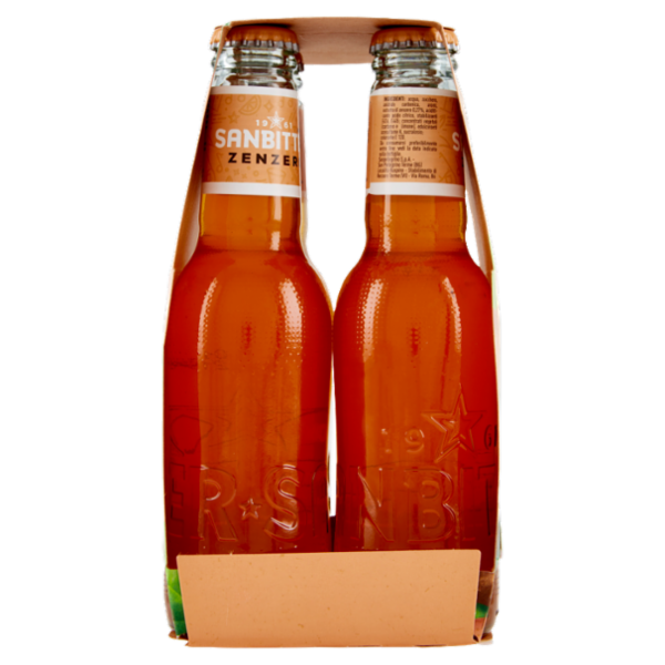 SANBITTÈR Zenzero 4x20cl