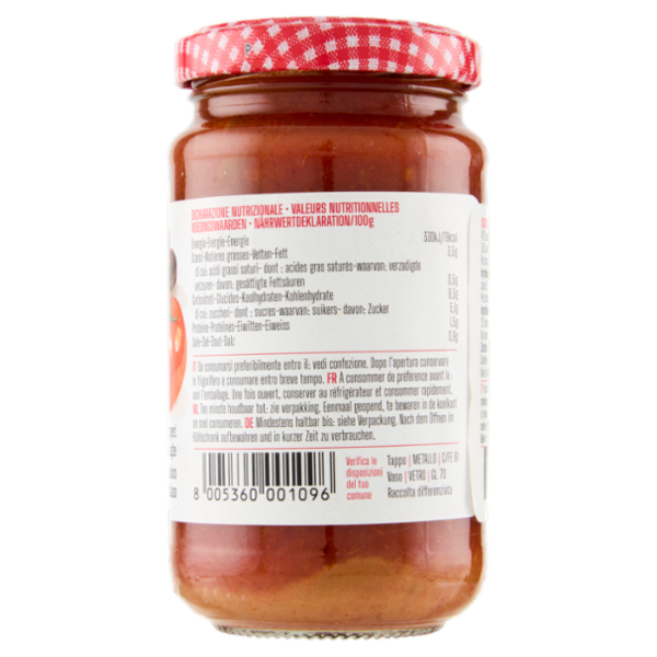 Le Conserve della Nonna Sugo alla Puttanesca 190 g