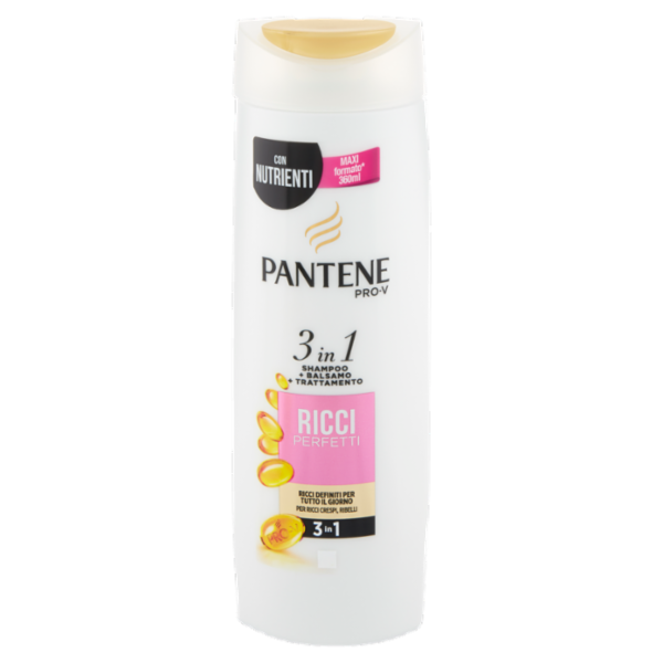 Pantene Pro-V 3in1 Shampoo+Balsamo+Trattamento Ricci Perfetti 360 ml