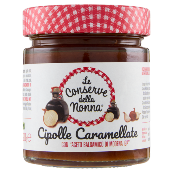 Le Conserve della Nonna Cipolle Caramellate con 