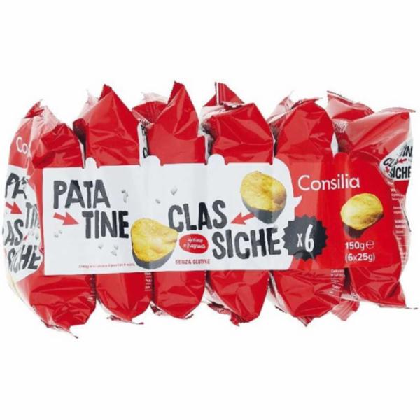 Consilia Patatine Classiche 6 Pezzi 150g