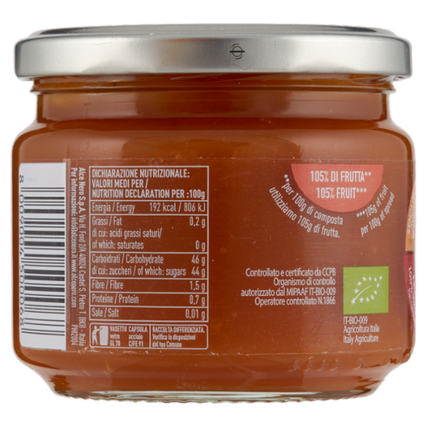 alce nero Pesche 270 g