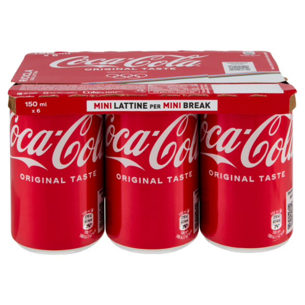 Coca-Cola Original Minican 6 x 150 ml