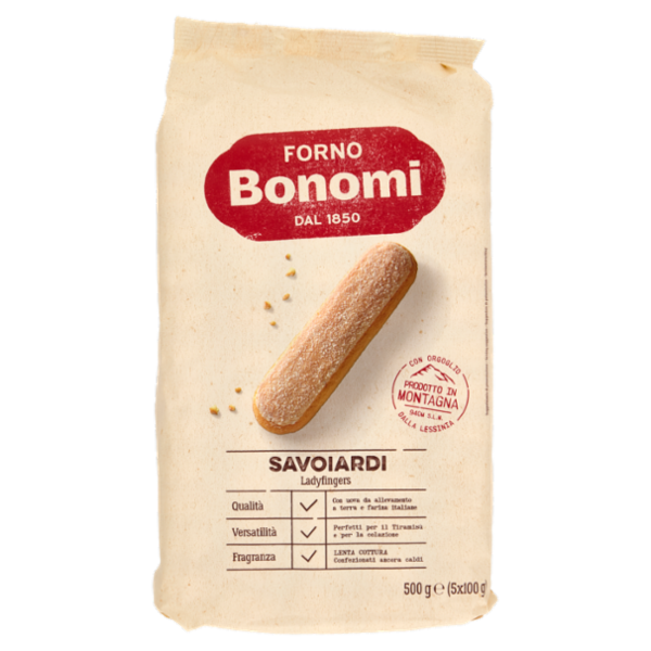 Forno Bonomi Savoiardi 5 x 100 g
