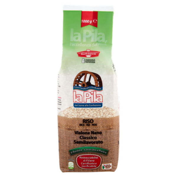 la Pila Riso Vialone Nano Classico Semilavorato 1000 g