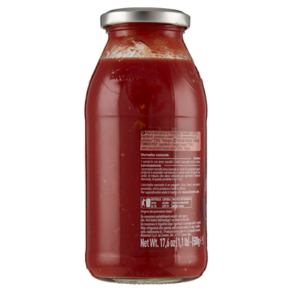 alce nero Polpa di Pomodoro 500 g