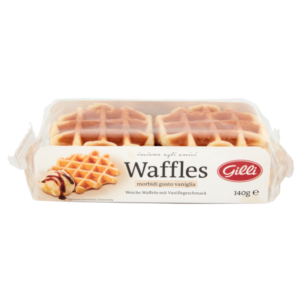 Gilli Waffles morbidi gusto vaniglia 140 g