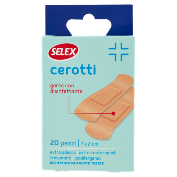 Selex Cerotti Classici Monoformato 7x2 cm 20 pezzi