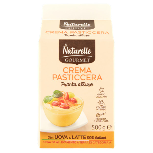 le Naturelle Gourmet Crema Pasticcera Pronta all'uso 500 g