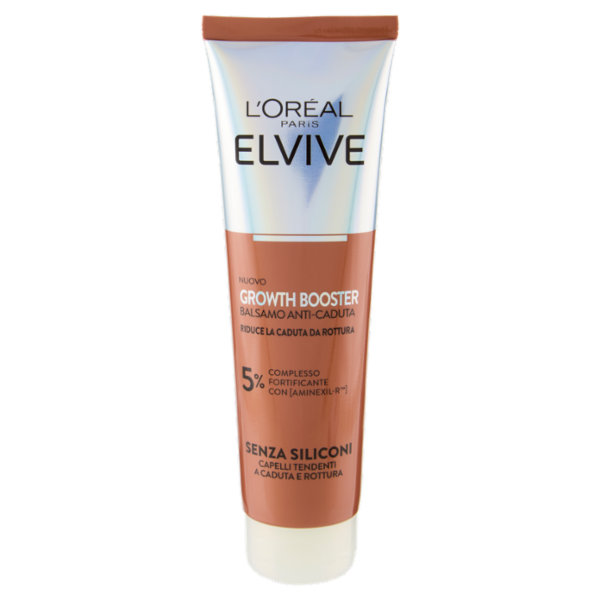 Elvive Growth Booster Balsamo Anti-Caduta, per Capelli Tendenti a Caduta e Rottura, 150 ml