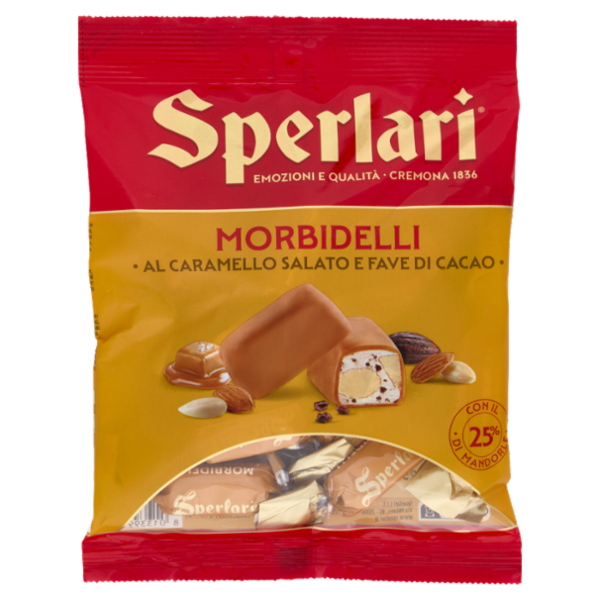 Sperlari Morbidelli al Caramello Salato e Fave di Cacao 117 g