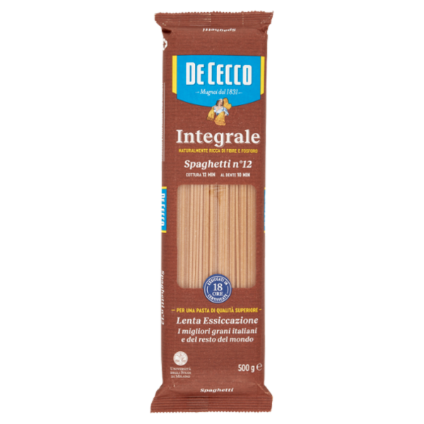 De Cecco Integrale Spaghetti n° 12 500 g