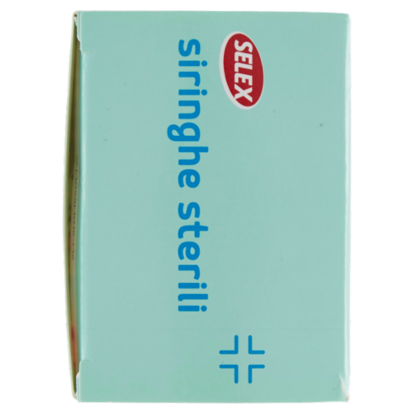 Selex Siringhe Sterili con Ago Indolore Ml 5 10 pezzi