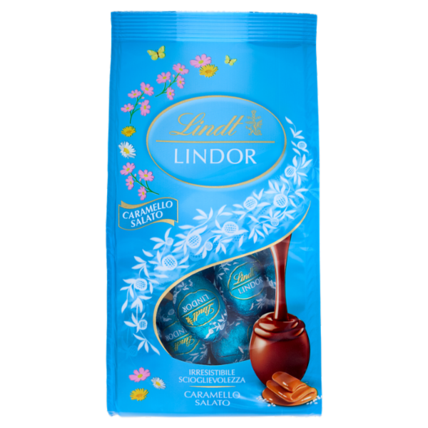 Lindt Lindor Bag Ovetti al Caramello Salato 180 g