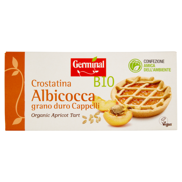 Germinal Bio Crostatina Albicocca grano duro Cappelli 4 x 50 g
