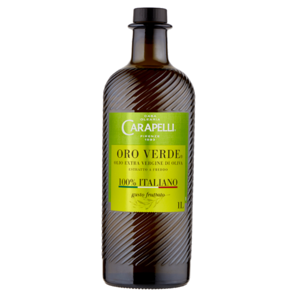 Carapelli Oro Verde Olio Extra Vergine di Oliva 100% Italiano 1 L