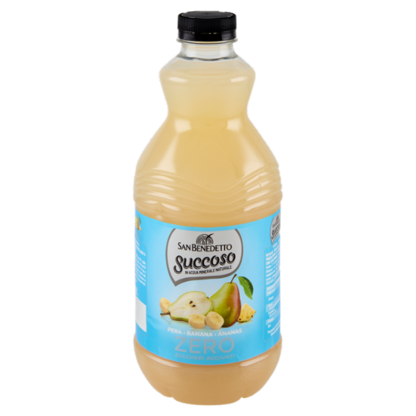 San Benedetto Succoso Zero Pera Banana Ananas 0,90 L