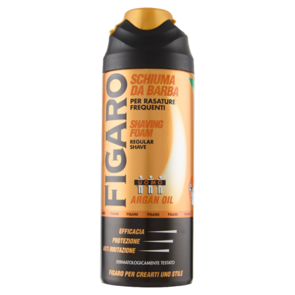 Figaro Uomo Schiuma da Barba Argan Oil 400 ml