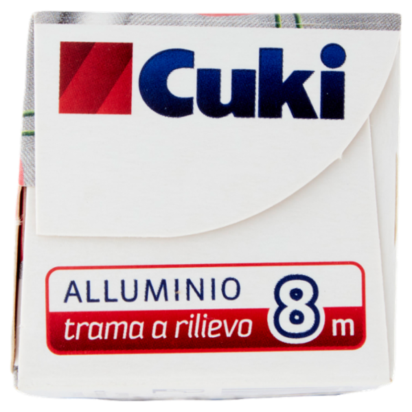 Cuki Conserva e Cuoce Alluminio trama a rilievo Superficie Goffrata 8 m
