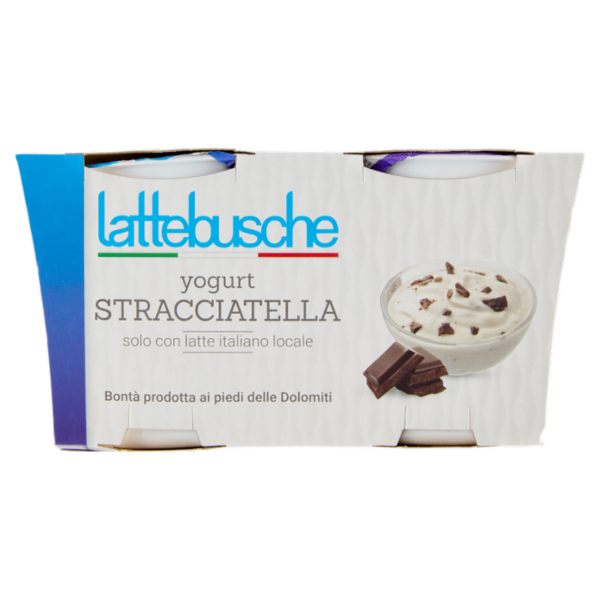 lattebusche yogurt Stracciatella 2 x 125 g