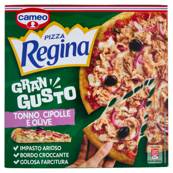 cameo Pizza Regina Gran Gusto Tonno, Cipolle e Olive 415 g