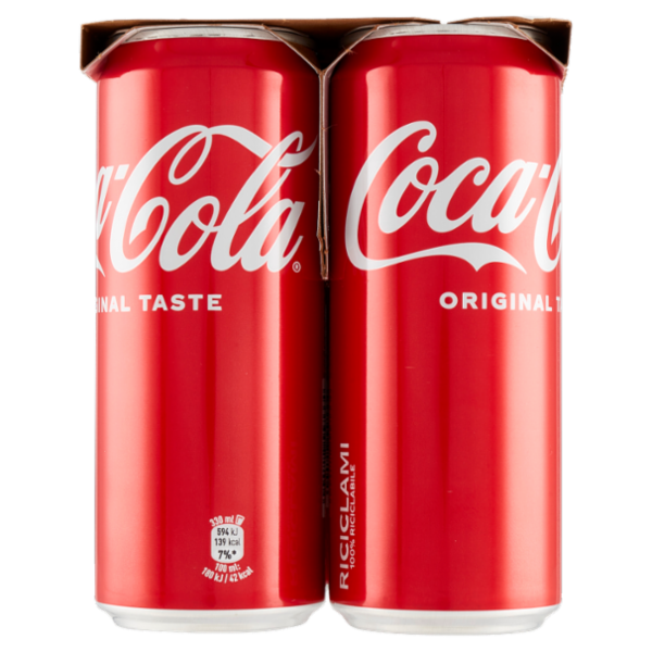 COCA-COLA Original Taste Can (4+2) x 330 ml