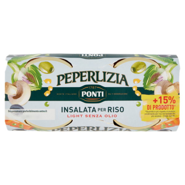 Ponti Peperlizia Insalata per Riso Light Senza Olio 2 x 350 g
