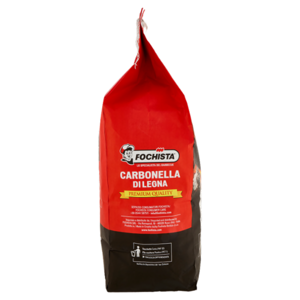 Fochista Carbonella di Legna Premium Quality 5 kg