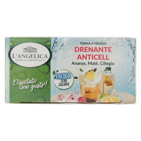 L'Angelica Tisana a Freddo Drenante Anticell 18 Filtri 36 g