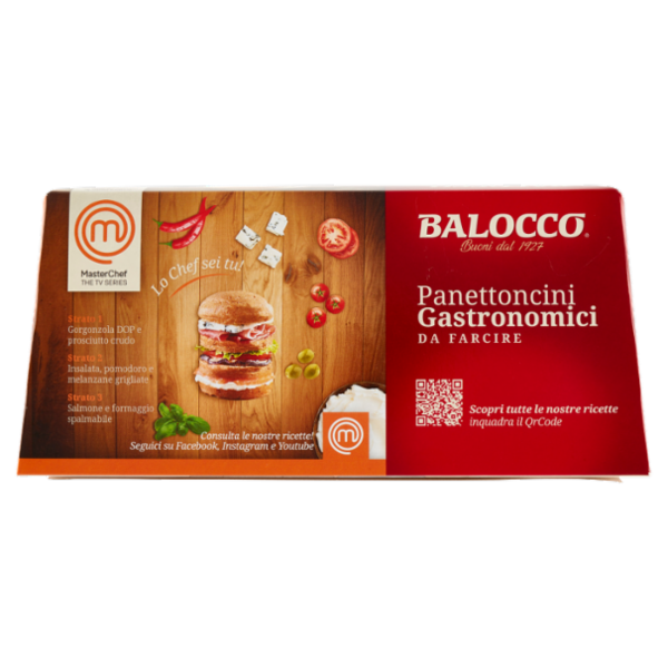 Balocco Panettoncini Gastronomici da Farcire Masterchef 3 x 80 g