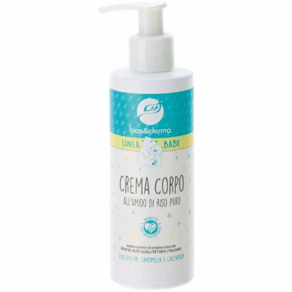Bios&Derma Crema Corpo allamido di Riso Lenitiva 200 ml