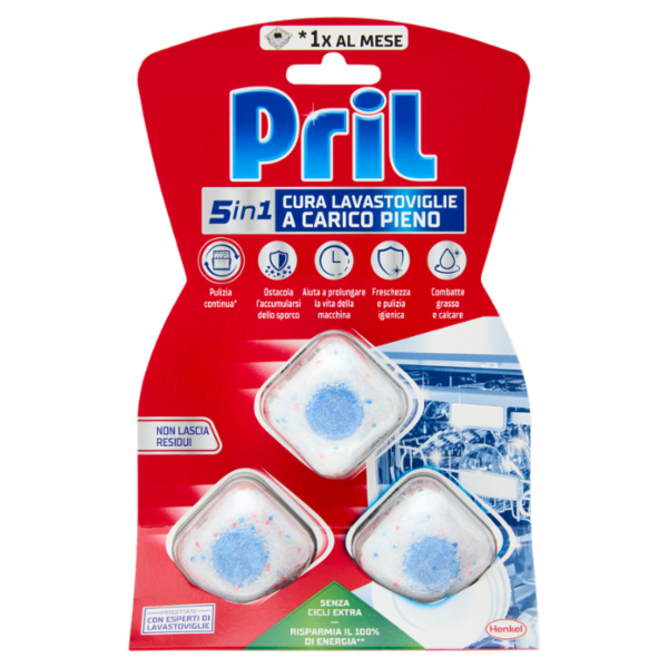 PRIL 5in1 Cura Lavastoviglie a Carico Pieno 57 g