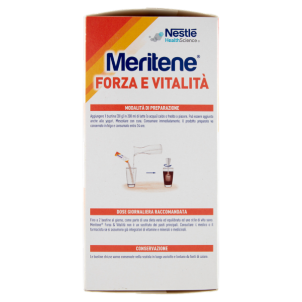 MERITENE Forza & Vitalità Cioccolato 5 x 30 g