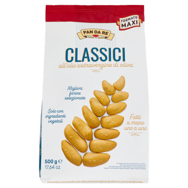 Pan da Re Classici all'olio extravergine di oliva 500 g