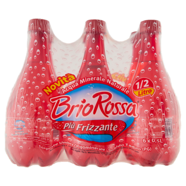 Brio Rossa Più Frizzante Gualdo Tadino 6 x 0,5 L