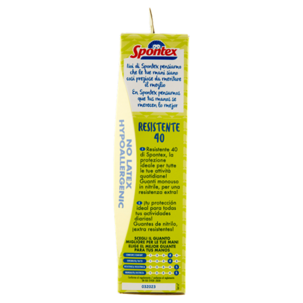 Spontex Guanti Usa&Getta Resistente 40 tg M/L