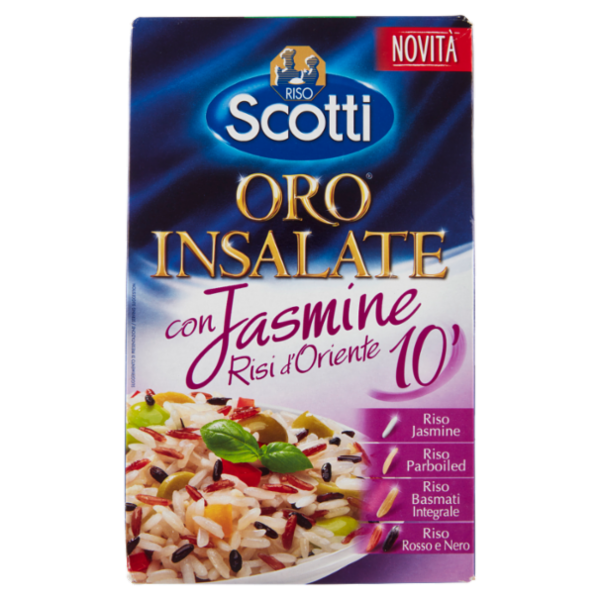 Riso Scotti Oro Insalate con Jasmine Risi d'Oriente 10' 800 g