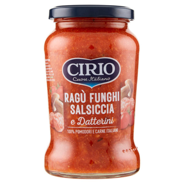 Cirio Ragù Funghi Salsiccia e Datterini 350 g