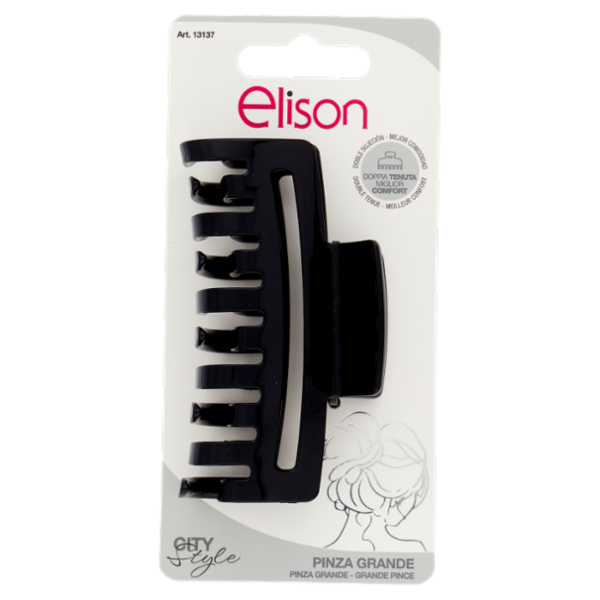 elison City Style Pinza Grande Denti Doppi