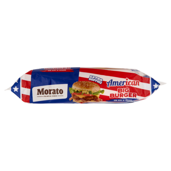 Morato American Big Burger con Semi di Sesamo 4 x 75 g