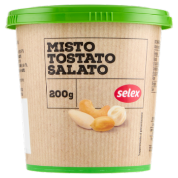 Selex Frutta Secca Mista Tostata e Salata 200 g