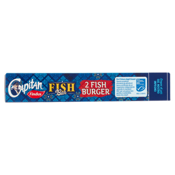 Capitan Findus Fish Bar 2 Fish Burger 227 g