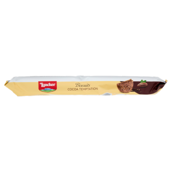 Loacker Biscuits Cocoa Temptation Biscotti meringati con crema al Cacao 80g