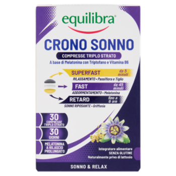 Equilibra Crono Sonno Compresse Triplo Strato 30 x 0,5 g