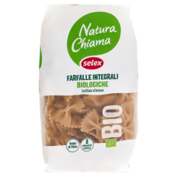 Selex Natura Chiama Pasta Di Semola Integrale Farfalle Biologiche 500 g