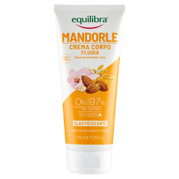 equilibra Mandorle Crema Corpo Fluida Elasticizzante 200 ml