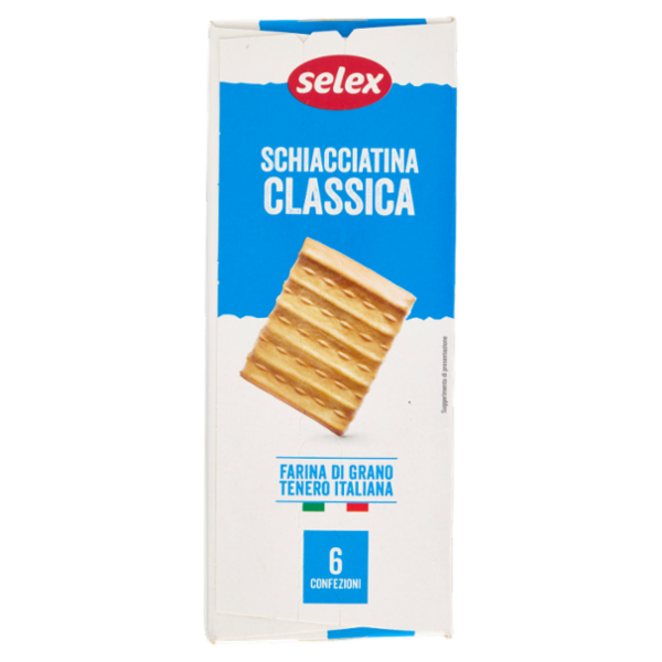 Selex Schiacciatine Classiche 6 Porzioni da 37,5 g