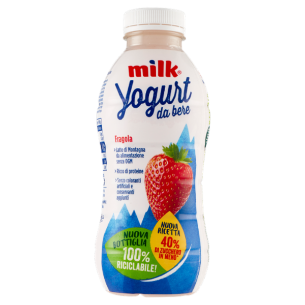 Milk Yogurt da bere Fragola 500 g