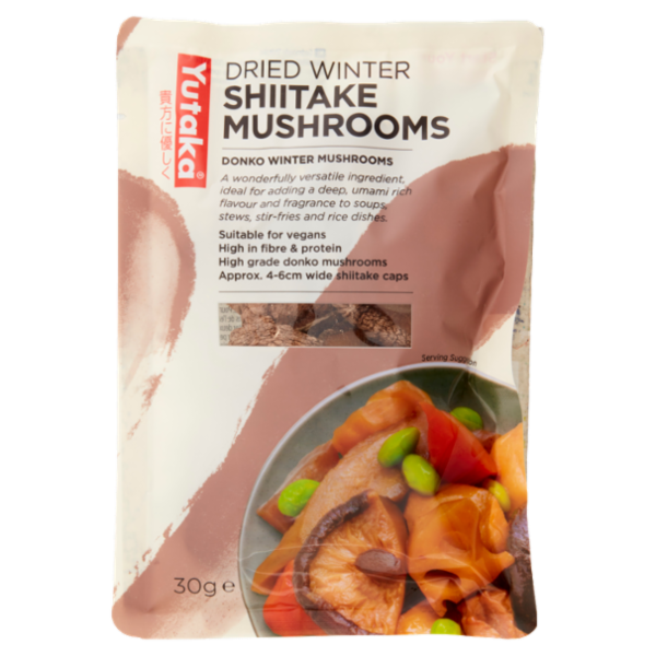 Yutaka Dried Winter Shiitake Mushrooms 30 g