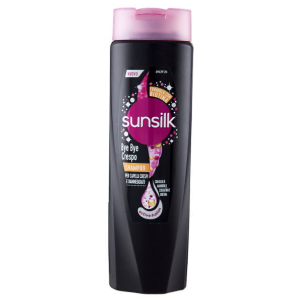 sunsilk Bye Bye Crespo Shampoo per Capelli Crespi e Danneggiati 250 mL